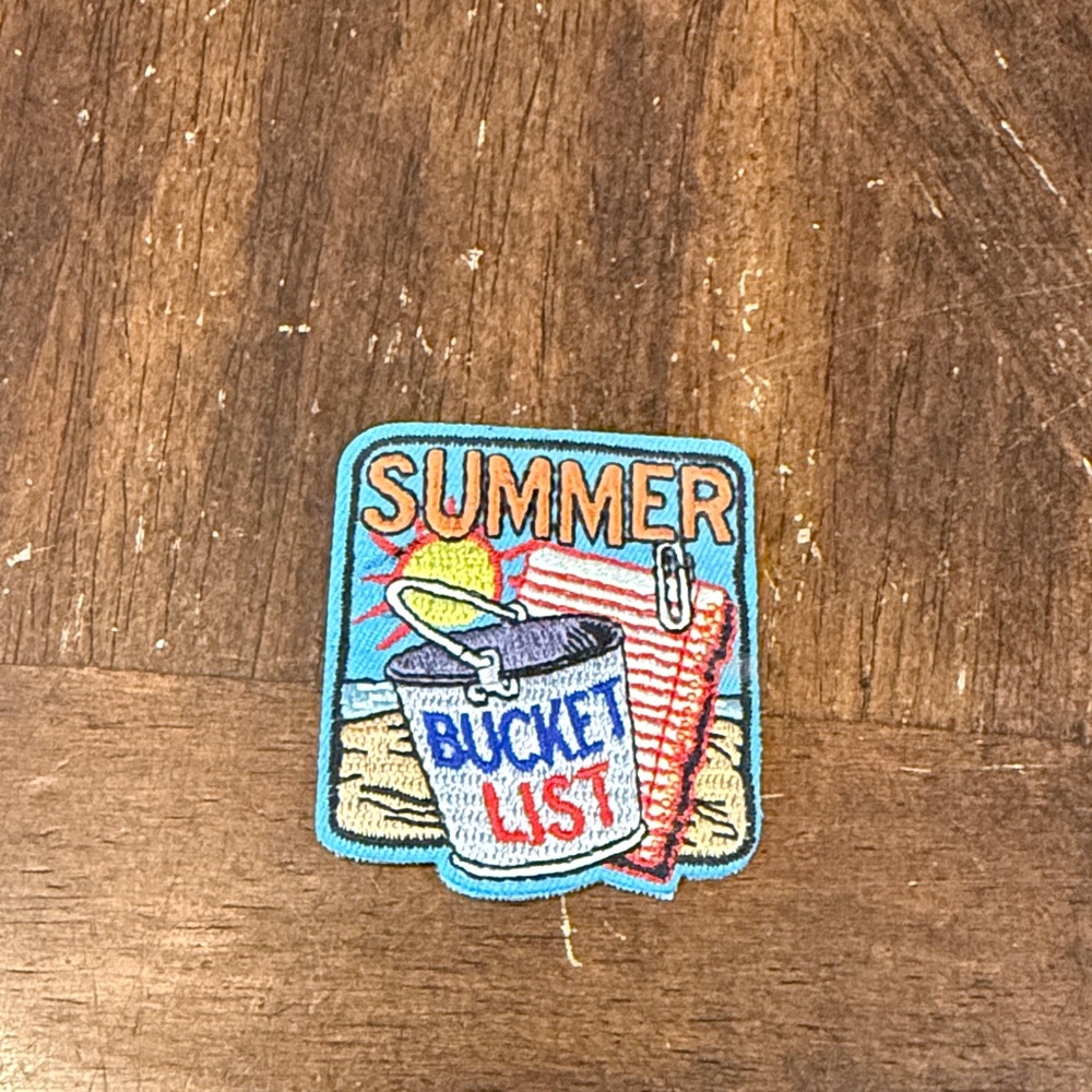 Kids Swim Patch 'Summer Bucket List' brand new